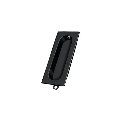 Flush Pull, Rectangle, 3-1/8" x 1-3/8" x 1/2" in Paint Black Flush Pull, Rectangle, 3-1/8" x 1-3/8" x 1/2" in Paint Black