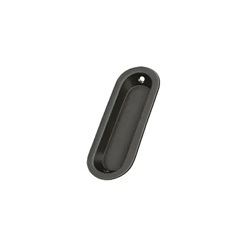 Flush Pull, Oblong, 3-1/2" x 1-1/4" x 3/8" in Oil-rubbed Bronze Flush Pull, Oblong, 3-1/2" x 1-1/4" x 3/8" in Oil-rubbed Bronze