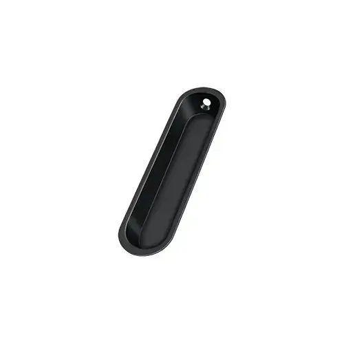 Flush Pull, 4" x 1" x 1/2" in Paint Black Flush Pull, 4" x 1" x 1/2" in Paint Black
