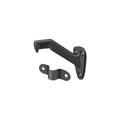 Handrail Brackets, 3-3/8" Projection in Oil-rubbed Bronze Handrail Brackets, 3-3/8" Projection in Oil-rubbed Bronze