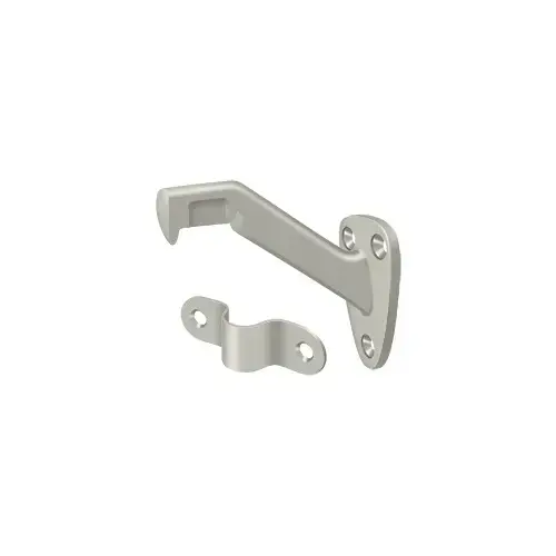 Handrail Brackets, 3-3/8" Projection in Brushed Nickel Handrail Brackets, 3-3/8" Projection in Brushed Nickel