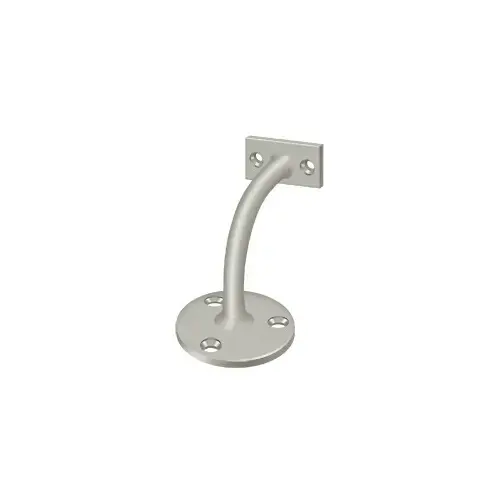 Handrail Brackets, 3-1/4" Projection Light Duty in Brushed Nickel Handrail Brackets, 3-1/4" Projection Light Duty in Brushed Nickel