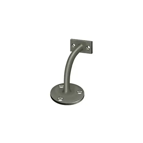 Handrail Brackets, 3-1/4" Projection Light Duty in Antique Nickel Handrail Brackets, 3-1/4" Projection Light Duty in Antique Nickel