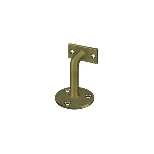 Hand Rail Brackets; 3" Projection; Antique Brass Finish Hand Rail Brackets; 3" Projection; Antique Brass Finish