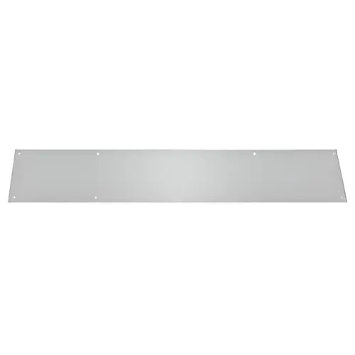 Kick Plate, Stainless Steel Material, 6" X 34" Size, 10 Screw-Holes Mount, Satin Stainless Steel Finish, Door Protection Hardware Kick Plate, Stainless Steel Material, 6" X 34" Size, 10 Screw-Holes Mount, Satin Stainless Steel Finish, Door Protection Hardware