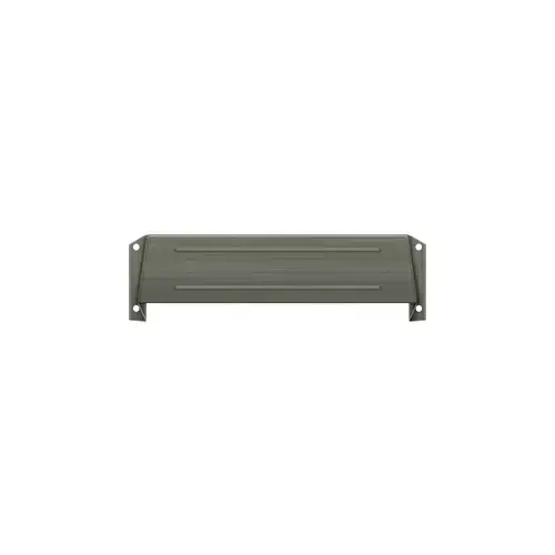 Letter Box Hood in Antique Nickel Letter Box Hood in Antique Nickel