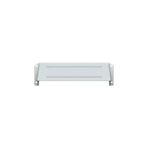 Letter Box Hood; Bright Chrome Finish Letter Box Hood; Bright Chrome Finish