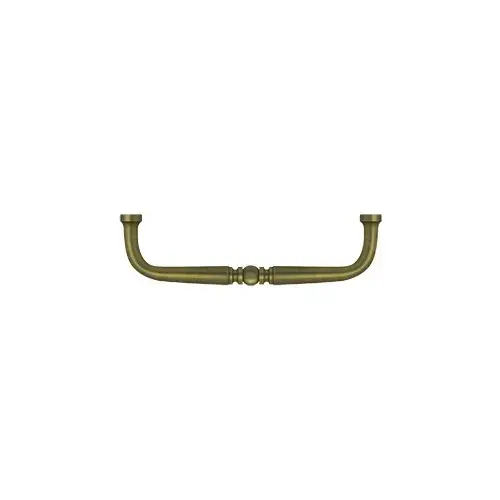 Wire Pull; Traditional; 4"; Antique Brass Finish Wire Pull; Traditional; 4"; Antique Brass Finish