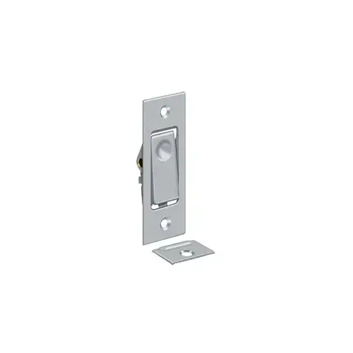 Pocket Door Bolts; Jamb Bolt; Satin Chrome Finish Pocket Door Bolts; Jamb Bolt; Satin Chrome Finish