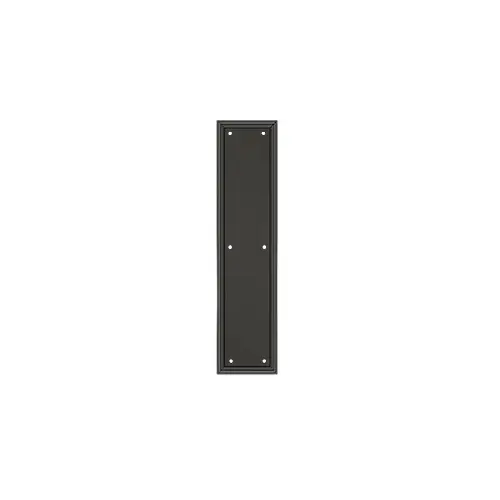 Framed Push Plate, HD, 3 1/2" x 15" in Oil-rubbed Bronze Framed Push Plate, HD, 3 1/2" x 15" in Oil-rubbed Bronze