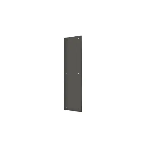 Push Plate 3-1/2" x 15"; Oil Rubbed Bronze Finish