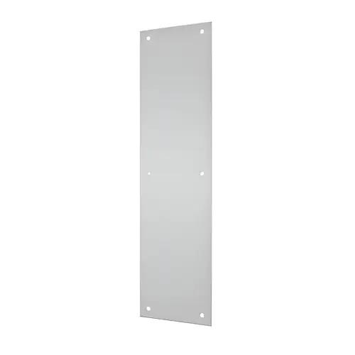 Push Plate 4" X 16" S/S; Satin Stainless Steel Finish Push Plate 4" X 16" S/S; Satin Stainless Steel Finish