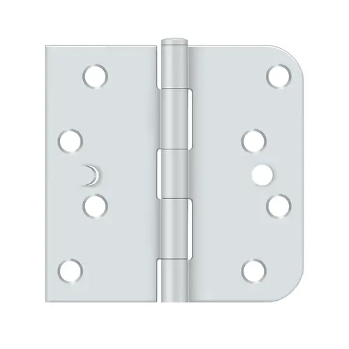 4" x 4" x 5/8" x SQ Hinge in Prime Coat White Pair