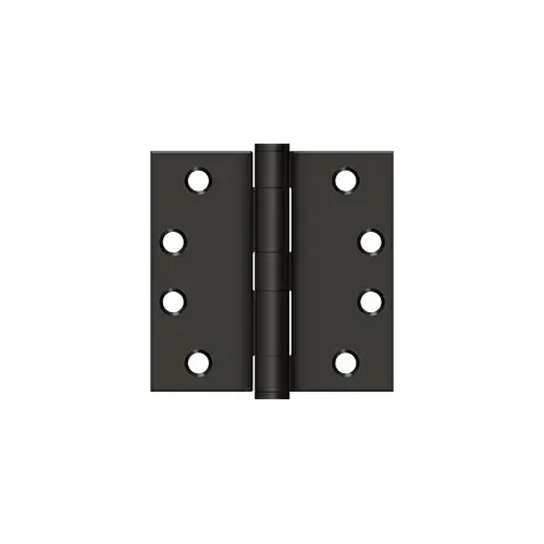 4" x 4" Square Hinge, HD in Oil-rubbed Bronze Pair 4" x 4" Square Hinge, HD in Oil-rubbed Bronze Pair