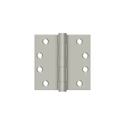 4" x 4" Square Hinge, HD in Brushed Nickel Pair 4" x 4" Square Hinge, HD in Brushed Nickel Pair