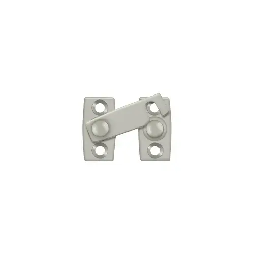 Shutter Bar/Door Latch 5/8"; Satin Nickel Finish
