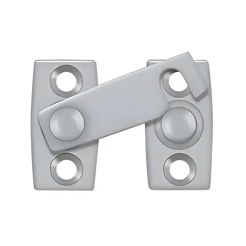 Shutter Bar/Door Latch 5/8"; Satin Chrome Finish Shutter Bar/Door Latch 5/8"; Satin Chrome Finish