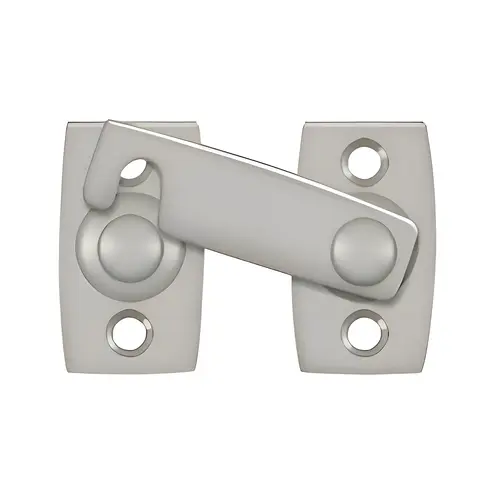Shutter Bar/Door Latch 7/8"; Satin Nickel Finish Shutter Bar/Door Latch 7/8"; Satin Nickel Finish