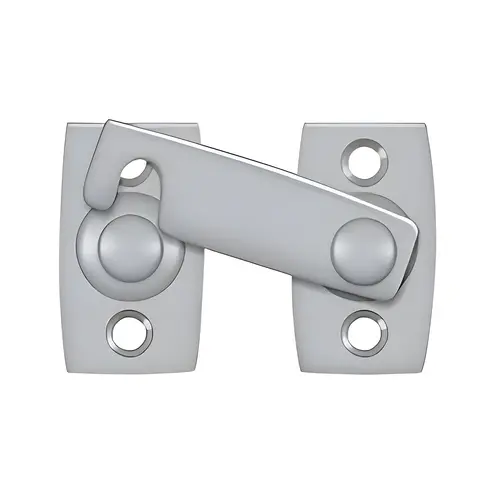 Shutter Bar/Door Latch 7/8"; Satin Chrome Finish Shutter Bar/Door Latch 7/8"; Satin Chrome Finish