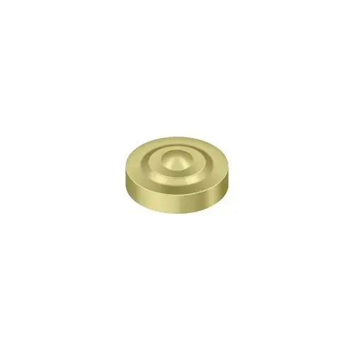 Screw Cover, Round, Dimple, 1" Diam in Polished Brass Screw Cover, Round, Dimple, 1" Diam in Polished Brass