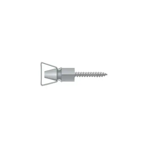 Shutter Door Holder; 1-1/4"; Satin Chrome Finish Shutter Door Holder; 1-1/4"; Satin Chrome Finish