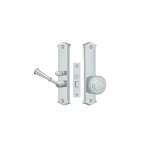 Storm Door Latch, Classic, Mortise Lock in Polished Chrome