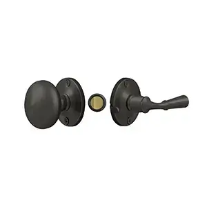 Deltana SDL980U10B Storm Door Latch, Round, Tubular Lock in Oil-rubbed Bronze