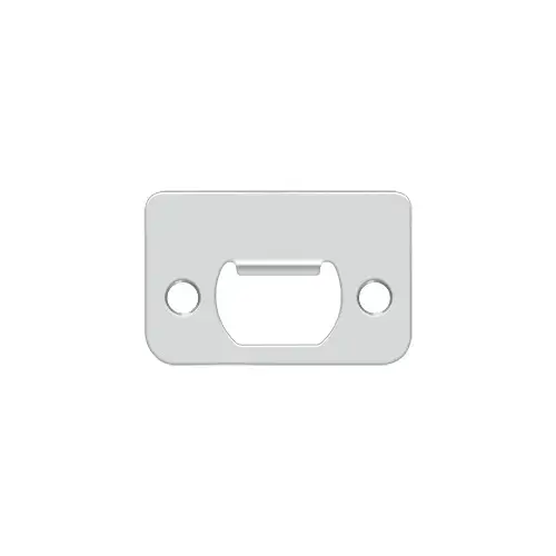 Strike Plate, 2-1/4" x 1-1/2" in Polished Stainless Strike Plate, 2-1/4" x 1-1/2" in Polished Stainless