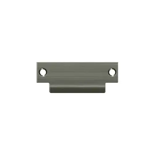 ANSI Blank T- Strike, 4-7/8" x 1-1/4", Without Hole in Antique Nickel ANSI Blank T- Strike, 4-7/8" x 1-1/4", Without Hole in Antique Nickel