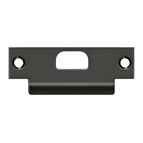 ANSI T- Strike, Solid Brass Material, 4-7/8" X 1-1/4" Dimension, 4-1/8" Center To Center, Oil Rubbed Bronze Finish ANSI T- Strike, Solid Brass Material, 4-7/8" X 1-1/4" Dimension, 4-1/8" Center To Center, Oil Rubbed Bronze Finish