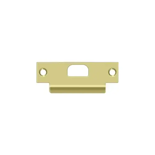 ANSI T- Strike, 4-7/8" x 1-1/4", w/ Hole in Polished Brass ANSI T- Strike, 4-7/8" x 1-1/4", w/ Hole in Polished Brass