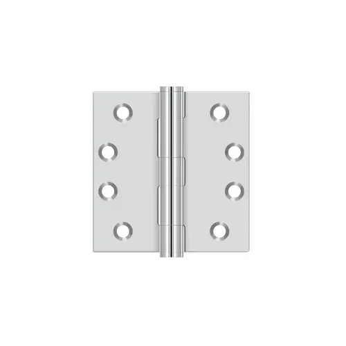4" x 4" Square Hinge Polished Stainless Steel Pair 4" x 4" Square Hinge Polished Stainless Steel Pair