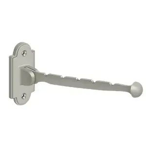 Deltana VH65U15 Valet Hook; 7" Projection; Satin Nickel Finish
