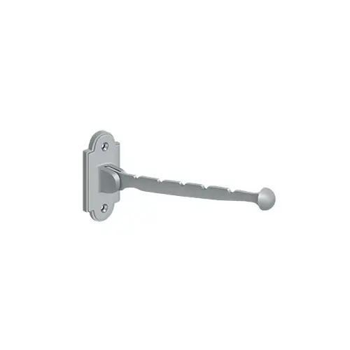 Valet Hook; 7" Projection; Satin Chrome Finish