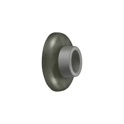 Wall Mount Concave Flush Bumper, 2-1/2" Diam. in Antique Nickel Wall Mount Concave Flush Bumper, 2-1/2" Diam. in Antique Nickel