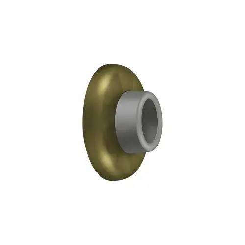 Wall Mount Concave Flush Bumper, 2-1/2" Diam. in Antique Brass Wall Mount Concave Flush Bumper, 2-1/2" Diam. in Antique Brass