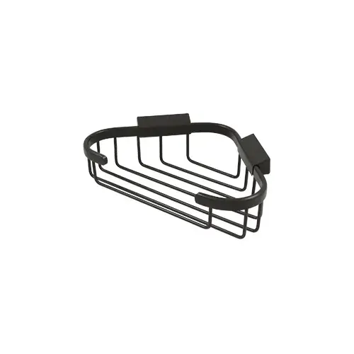 Wire Basket, 8-3/4" x 6-7/8" Triangular Corner in Oil-rubbed Bronze Wire Basket, 8-3/4" x 6-7/8" Triangular Corner in Oil-rubbed Bronze