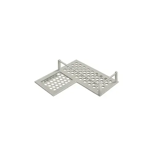 Bathroom Basket HD Corner Left 9" in Brushed Nickel Bathroom Basket HD Corner Left 9" in Brushed Nickel
