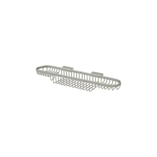 Wire Basket; 18" Rect/Combo; Satin Nickel Finish Wire Basket; 18" Rect/Combo; Satin Nickel Finish