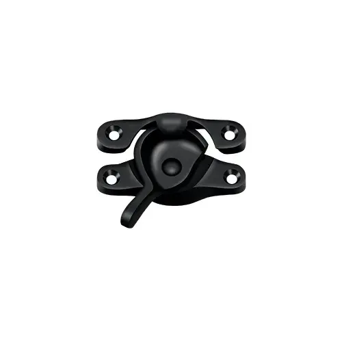 Window Sash Lock; 15/16" x 2-5/8"; Black Finish Window Sash Lock; 15/16" x 2-5/8"; Black Finish