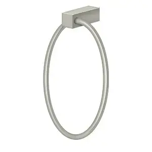 Deltana ZA2008-15 8" Diameter ZA Series Towel Ring Satin Nickel