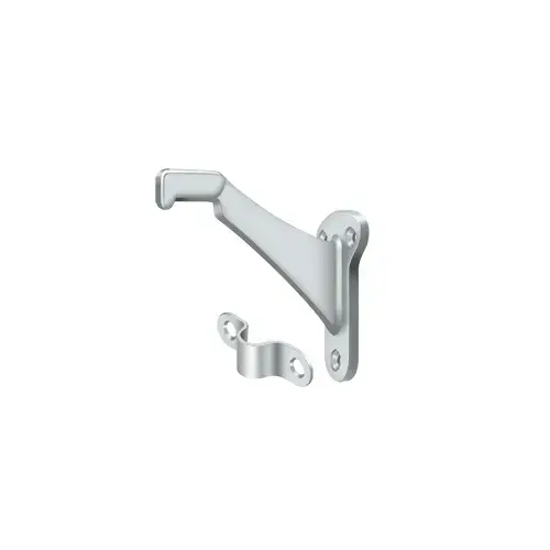 Handrail Brackets, Zinc 3-1/4" Projection in Polished Chrome Handrail Brackets, Zinc 3-1/4" Projection in Polished Chrome