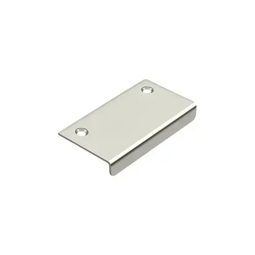 Drawer, Cabinet, Mirror Pull, Solid Brass Material, 2-1/4" Center To Center, 3" Length, Polished Nickel Finish Drawer, Cabinet, Mirror Pull, Solid Brass Material, 2-1/4" Center To Center, 3" Length, Polished Nickel Finish