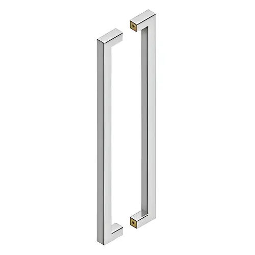 24" Contemporary Pulls, Back-To-Back in Polished Stainless 24" Contemporary Pulls, Back-To-Back in Polished Stainless
