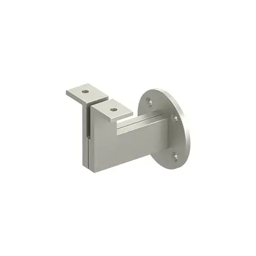 Modern Handrail Bracket, 3-1/4" Projection, Heavy Duty in Brushed Nickel Modern Handrail Bracket, 3-1/4" Projection, Heavy Duty in Brushed Nickel