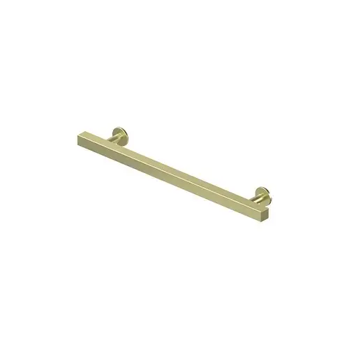 Contemporary Cabinet Pull, 7", Pommel, Solid Brass in Unlacquered Brass Contemporary Cabinet Pull, 7", Pommel, Solid Brass in Unlacquered Brass
