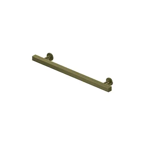 Contemporary Cabinet Pull, 7", Pommel, Solid Brass in Antique Brass Contemporary Cabinet Pull, 7", Pommel, Solid Brass in Antique Brass