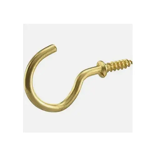 Cup Hook 1/2" - Brass - pack of 100 Cup Hook 1/2" - Brass - pack of 100