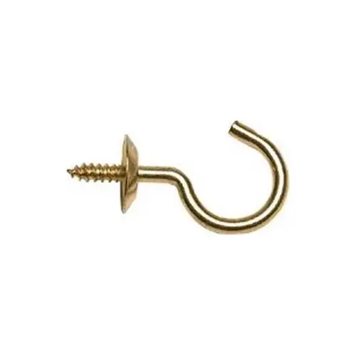 Cup Hook 7/8" - Brass - pack of 100