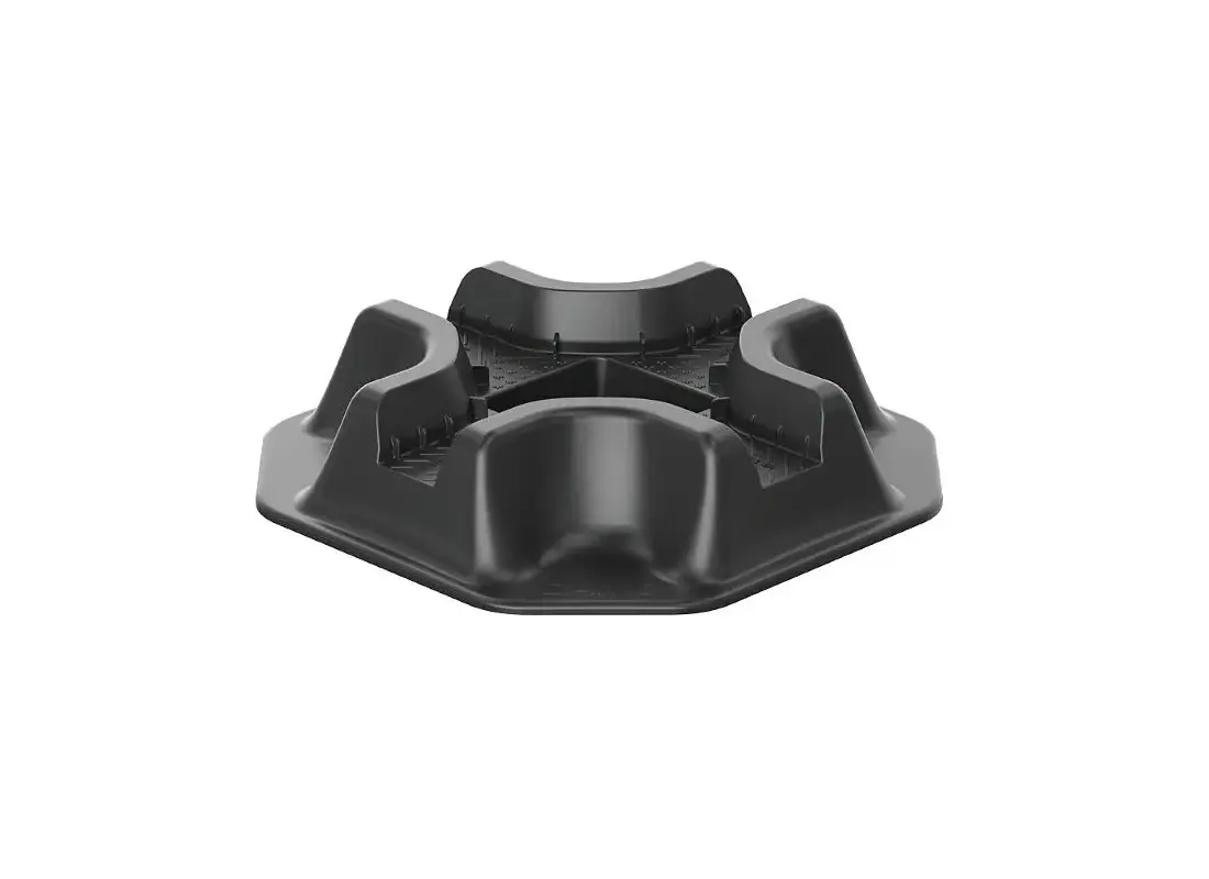 Camo 420001 0 Deck Block, Polypropylene, Black Buy Now